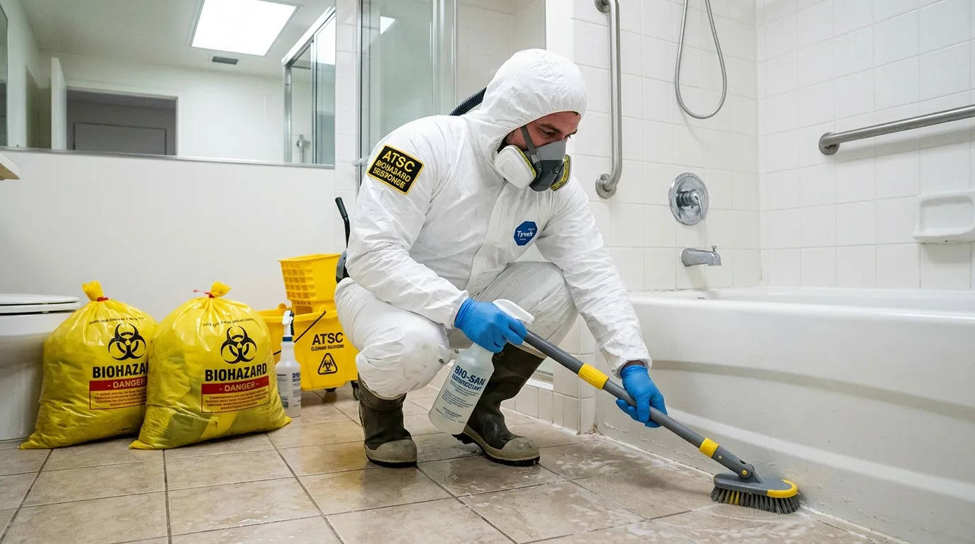 Decontamination equipment deployed for Blood Cleanup in Lilburn